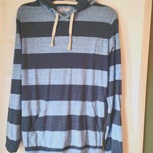 EUC - Men's Casual Hooded Shirt (M)